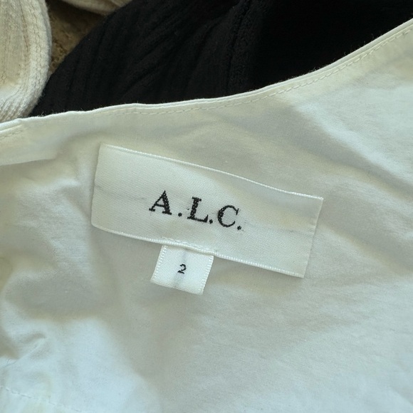 A.L.C. White Midi Knot Cutout Dress - Picture 7 of 11